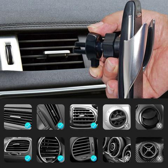 Automatic Clamping Wireless Car Charger