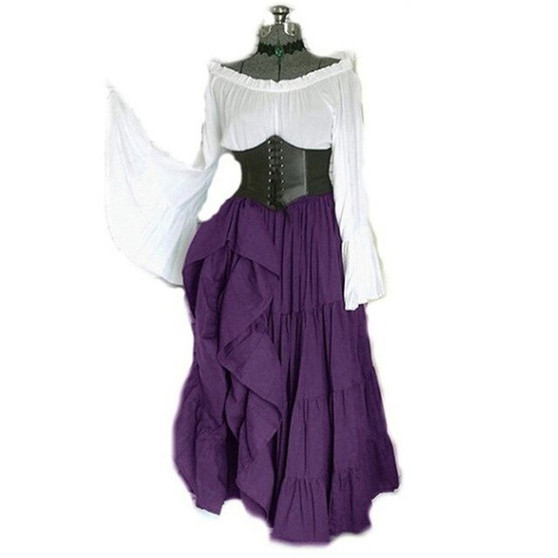 Medieval Dress Cosplay Halloween Costumes