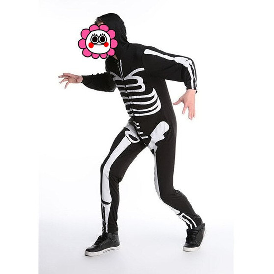 Skeleton Printed Horror Zombie Jumpsuits