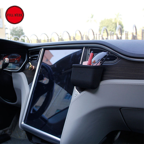Console Pocket for Model S - FullWerk (Shop at Teslament - High-quality products for Tesla owners and fans)
