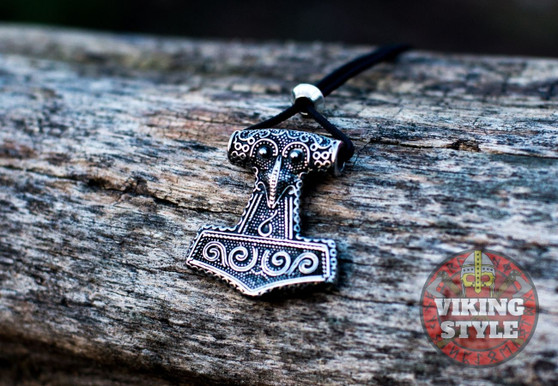 Mjölnir Pendant IV - Erikstorp, 925 Silver