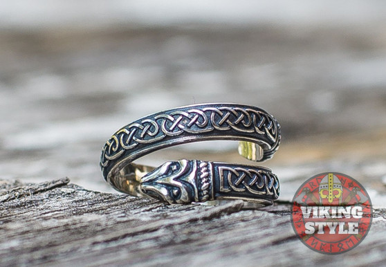 Adjustable Ring - Endless Knot, 925 Silver