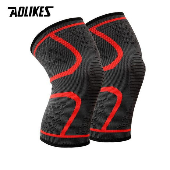 Elastic Sports Knee Pads Breathable Knee Support Brace Running Fitness Hiking Cycling Knee Protector