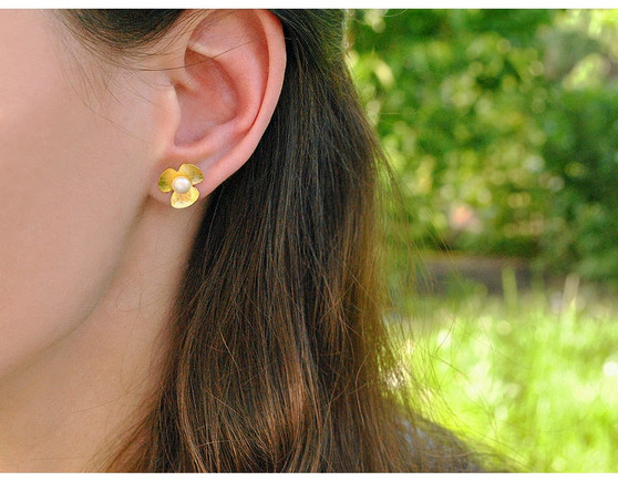 Handmade Clover Earrings