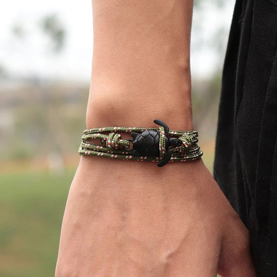 Paracord Sea Turtle Bracelets