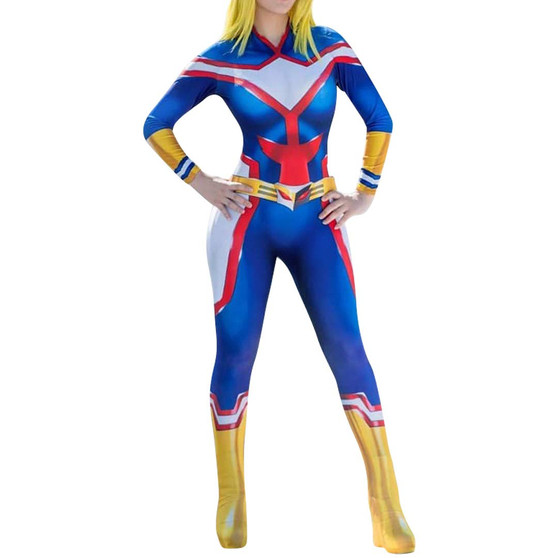 My Hero Academia Female All Might Cosplay Suit