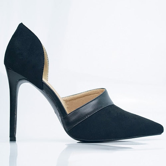 Elegant High Heel Pointed- Toe Pump