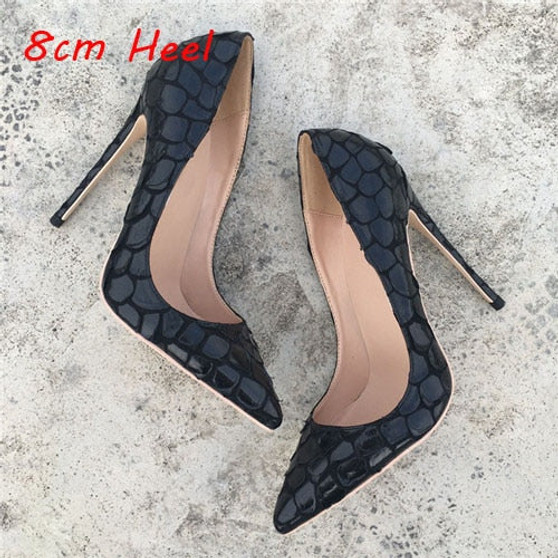 Black Stiletto Pump