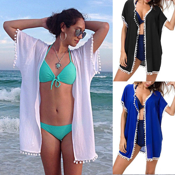 Cover Up Lace Hollow  Beach Tops