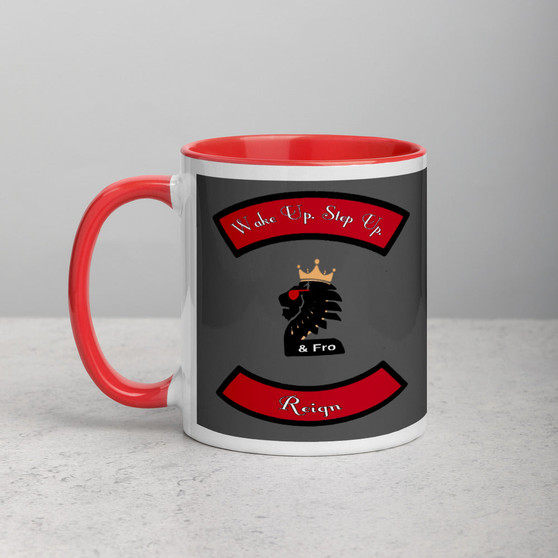 2&Fro Biker Style Mug with Color Inside