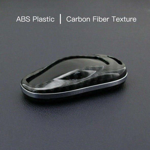 Carbon Fiber Style Key Case/Cover for Model 3