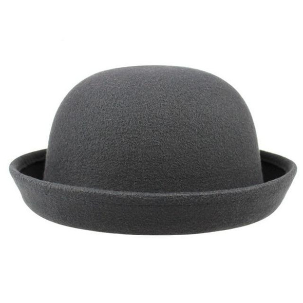 Women's Trendy Bowler Derby Fedora Hat