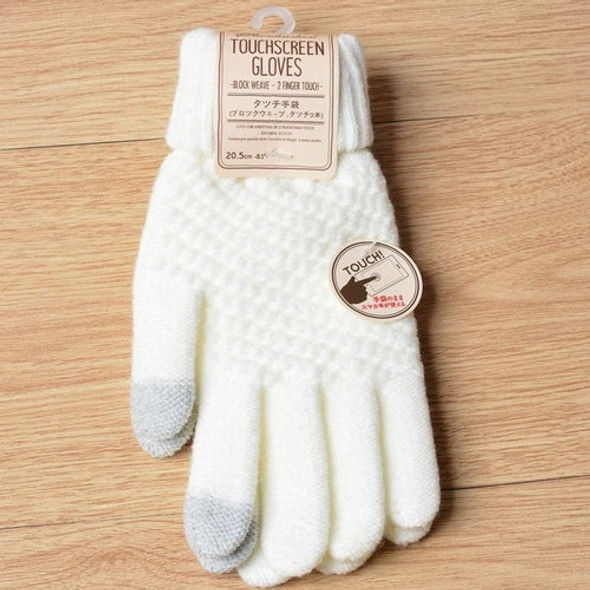 Women's Cashmere Knitted Winter Gloves