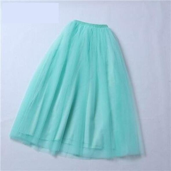 4 Layer Maxi Ankle Length Organza  Bridesmaid Wedding Skirt One Size