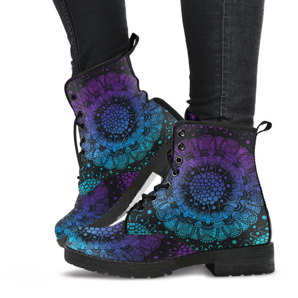 Boho Mandala Boots