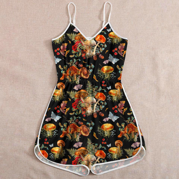 Mushroom Rompers For Women