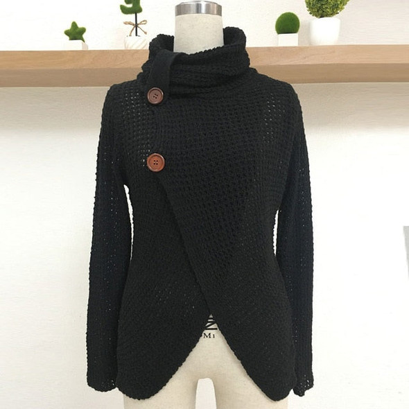 Pullover Turtleneck Knitted Sweater