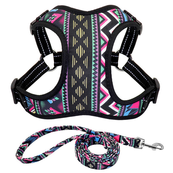 Fashion Printed Dog Harness