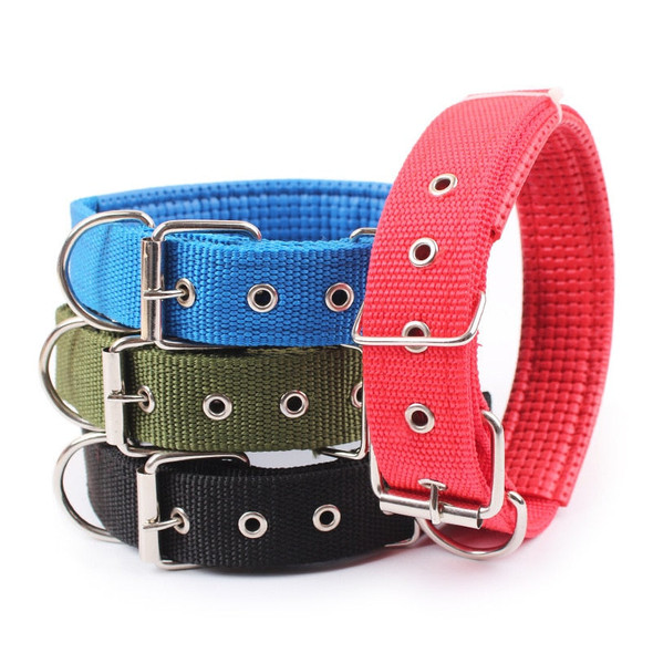 Solid Nylon Dog Collars