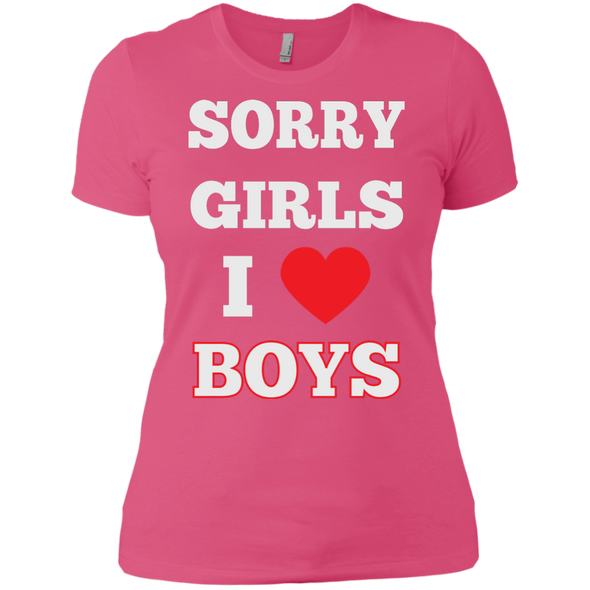 "Sorry Girls, I Love Boys" Gay T Shirt