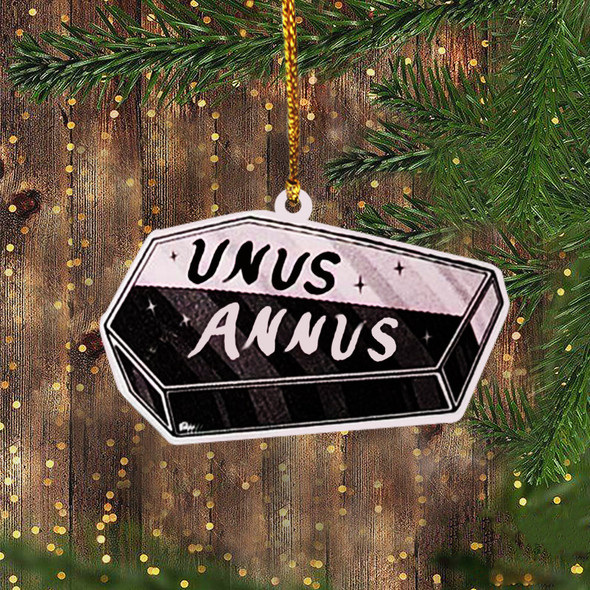 Coffin Unus Annus Ornament Unus Annus Fanart Ornament Xmas Tree Decor Unus Annus Merch