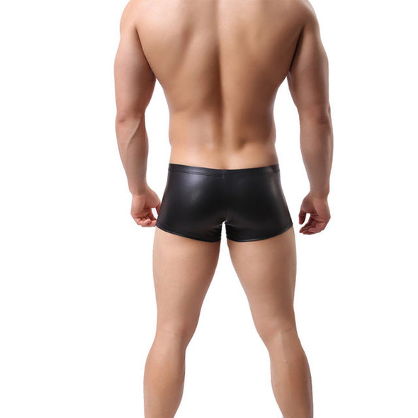 Faux Leather Boxer Brief