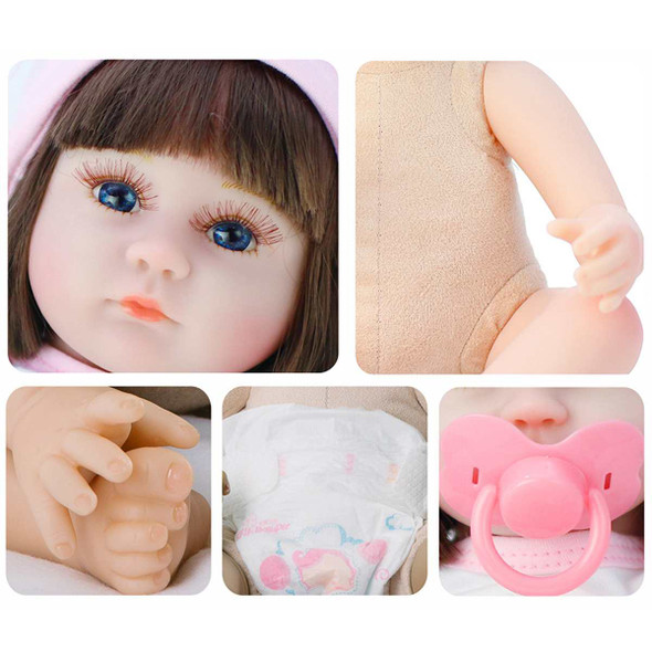 Fashionable Soft Silicon Reborn Baby Dolls For Children