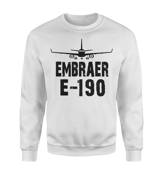 Embraer E-190 & Plane Designed Sweatshirts