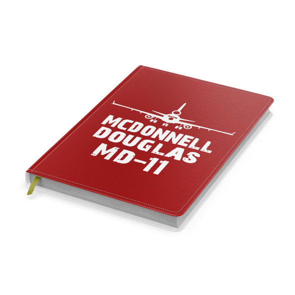 McDonnell Douglas MD-11 & Plane Designed Notebooks