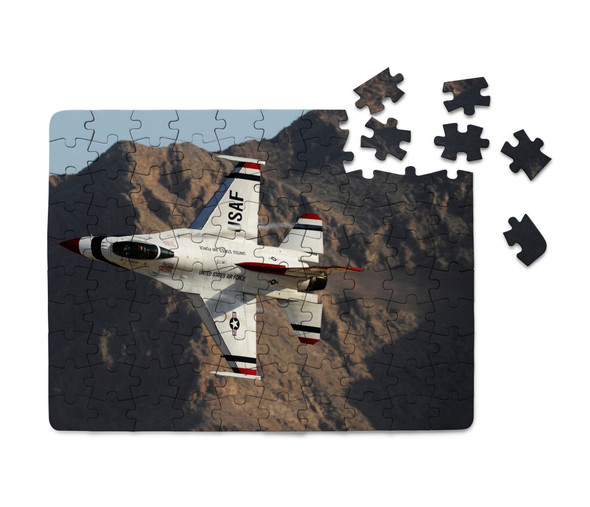 Amazing Show by Fighting Falcon F16 Printed Puzzles