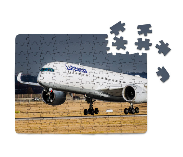 Lufthansa's A350 Printed Puzzles