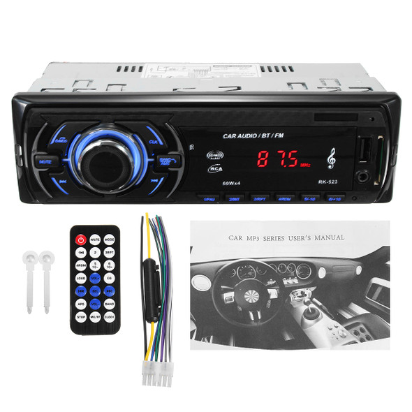 Car In Dash Radio Stereo Audio Head Unit Player bluetooth MP3/USB/SD/AUX-IN/FM