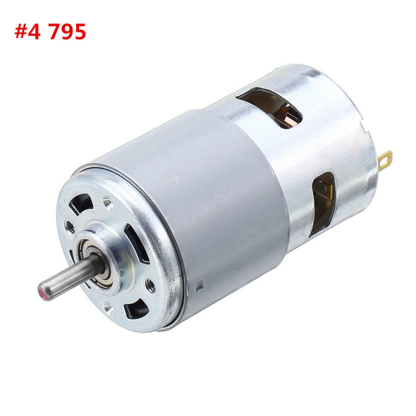 Machifit 775 795 895 Motor/Motor Bracket DC 12V-24V 3000-12000RPM Motor Large Torque Gear Motor