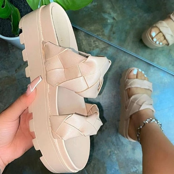 Summer Fashion Women Shoes Comfortable Lightweight Woman Platform Sandals Slippers Ladies Slippery Heel Sandals Woman Slippers