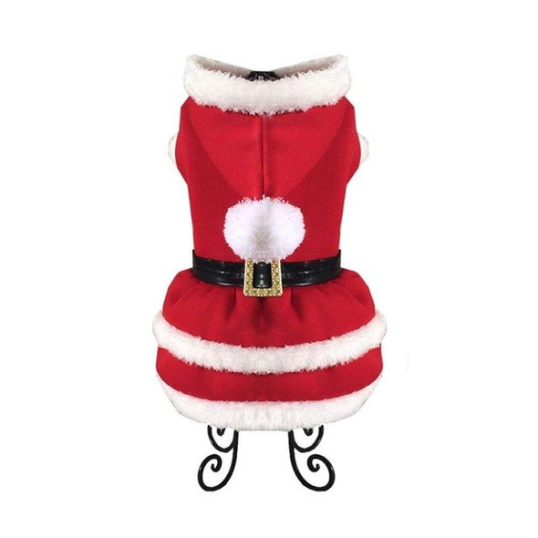 Dog Christmas Clothes Dress Costume Winter Dog Coat For Small Dogs Cats Chihuahua Yorkshire Terrier Pet Clothes Ropa para perro