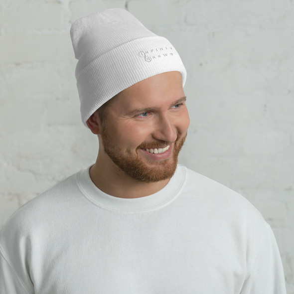 Infinite Brews Cuffed Beanie