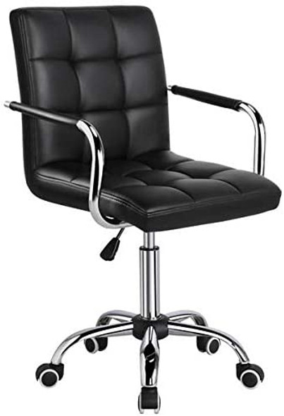 Swivel Leather Home Office Chair