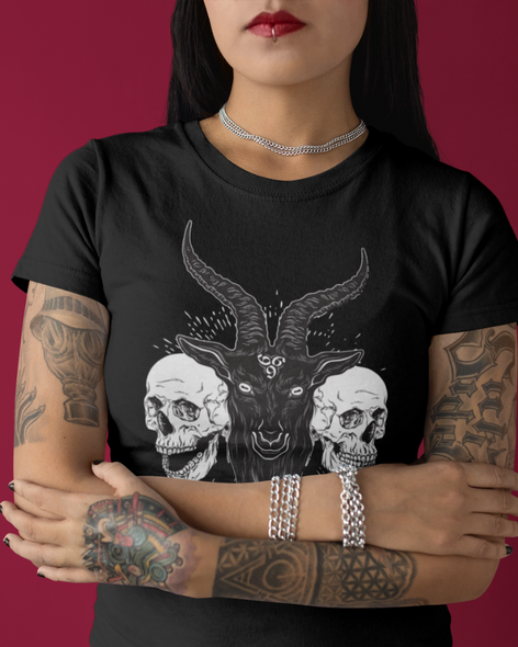 Gothic Skulls Tee