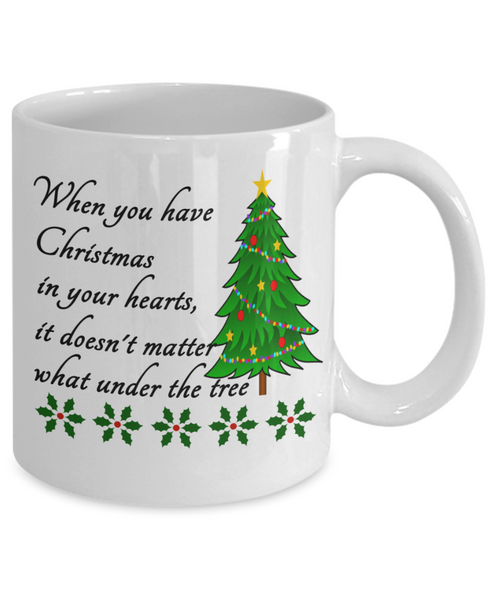 To my daughter: Gift for Christmas 2018, Christmas gift ideas for daughter, Merry Christmas, daughter coffee mug, to my daughter coffee mug, best gifts for daughter, birthday gifts for daughter, daughter necklace from parents 521