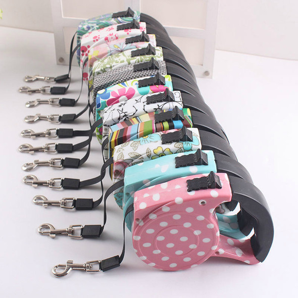 Colorful Retractable Dog Leash