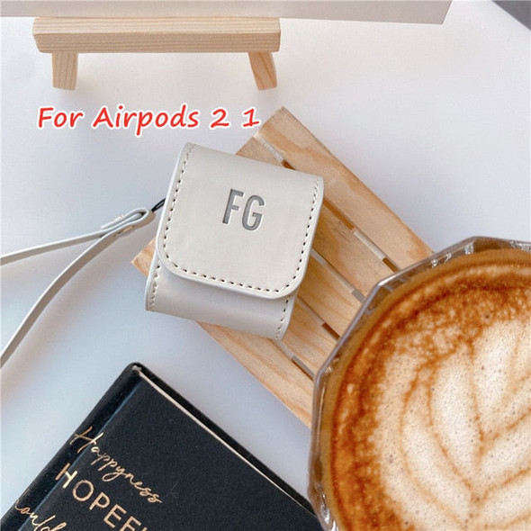 Fashion Mini Bag Headphone Cases For Airpods Luxury Leather Bag Wireless Earphone Covers For AirPods Pro Soft Headset Protector