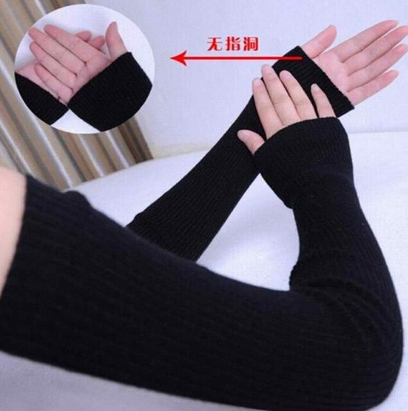 40cm 50cm 60cm Longer Cashmere arm glove Women Gloves Hot Sale Long Desige Woolen Warm Spring Antumn Winter Lady Sleeve