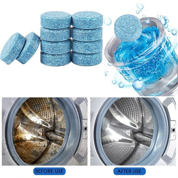 10 Pcs Washing Machine Cleaner Washer Cleaning Washing Machine Cleaner Laundry Soap Detergent Effervescent Tablet Washer Cleaner