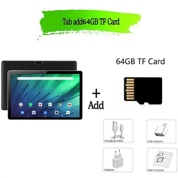 New Upgrade 10 Inch Tablet  4G LTE Phone Call Tempered Glass