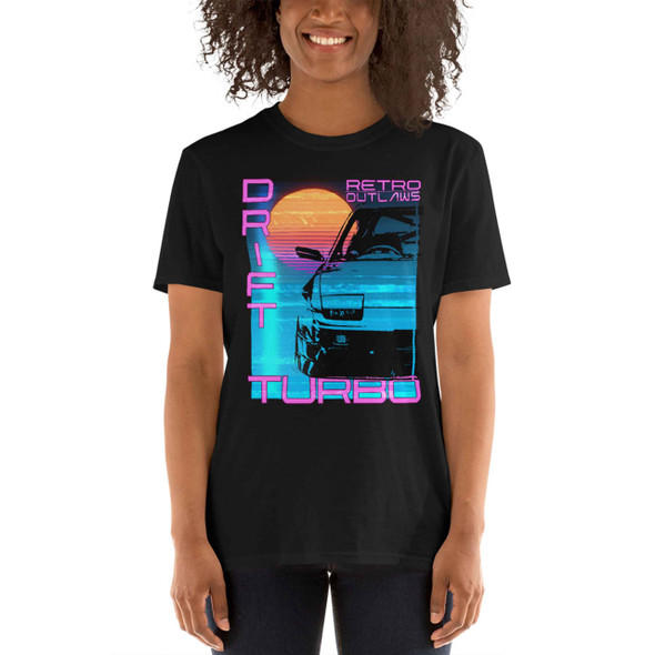 Synthwave Turbo JDM Racing T-Shirt