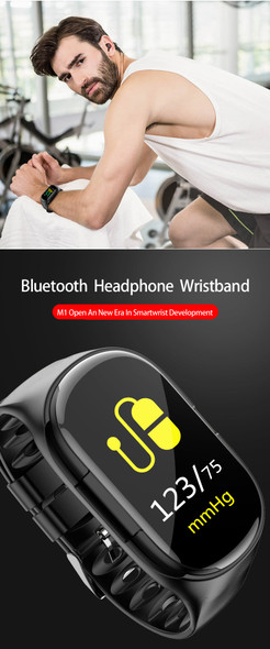 2 in 1 Bluetooth Smart Watch with Bluetooth Earbud