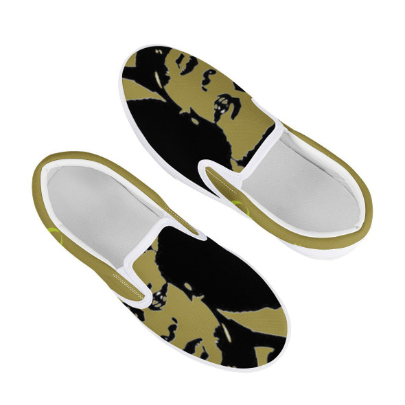 Olanquan White Kids Slip On Shoes