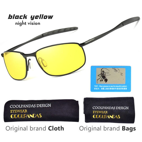 CoolPandas 2019 Polarized Sunglasses Men Brand Designer Small lens Sunglass Men's Driving Sun Glasses gafas oculos de sol UV400