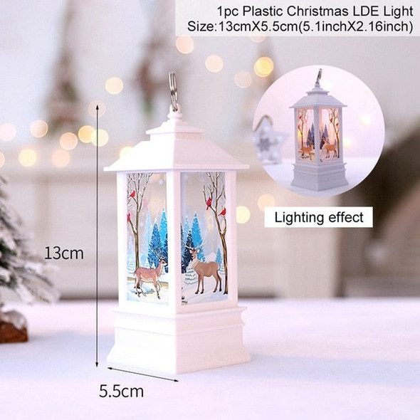 Led Christmas Tree Ornaments Cristmas Decor Merry Christmas Decorations for Home Christmas Gift Light Pendants New Year Deco 202