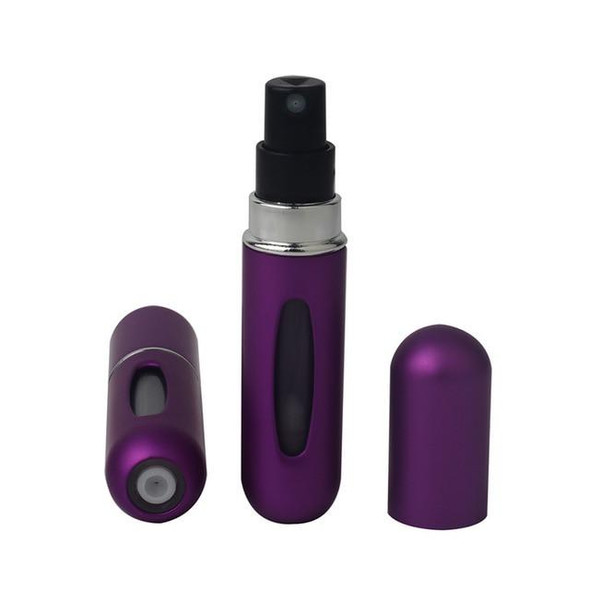 Refillable Mini Perfume Spray Bottle Aluminum 5ml